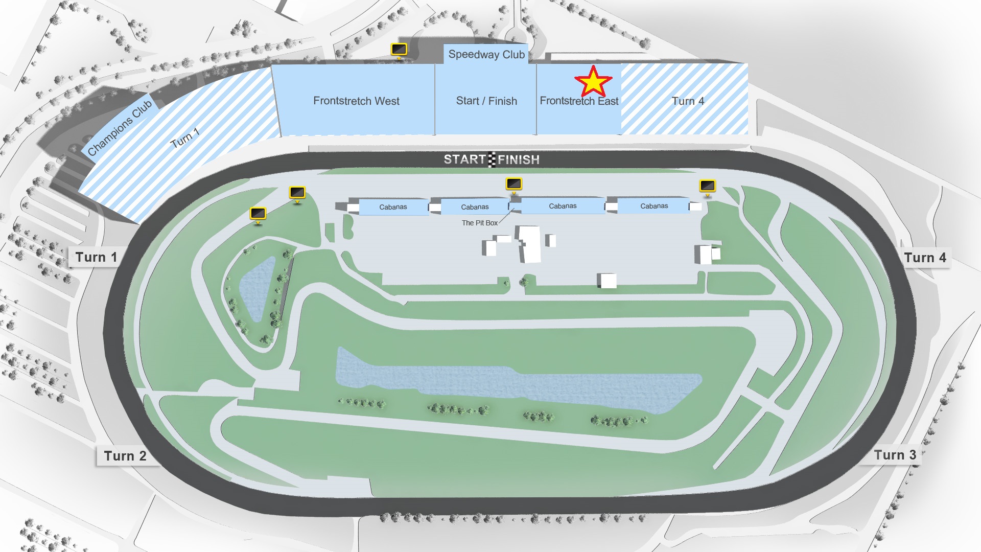 NASCAR Seating Charts - Race Track and Speedway Maps