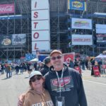 RaceAway Hospitality guests outside Bristol Motor Speedway entrance on NASCAR race weekend