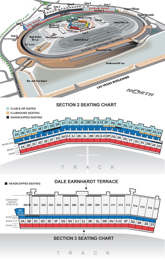 Seating Chart Las Vegas