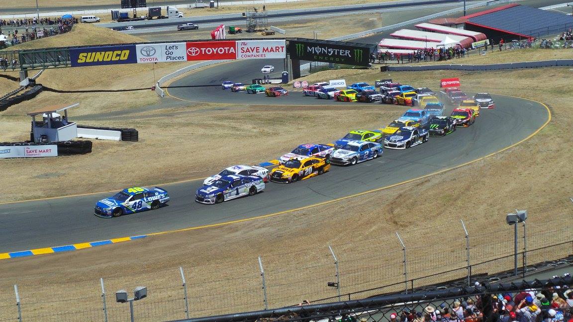 Sonoma Nascar Seating Chart