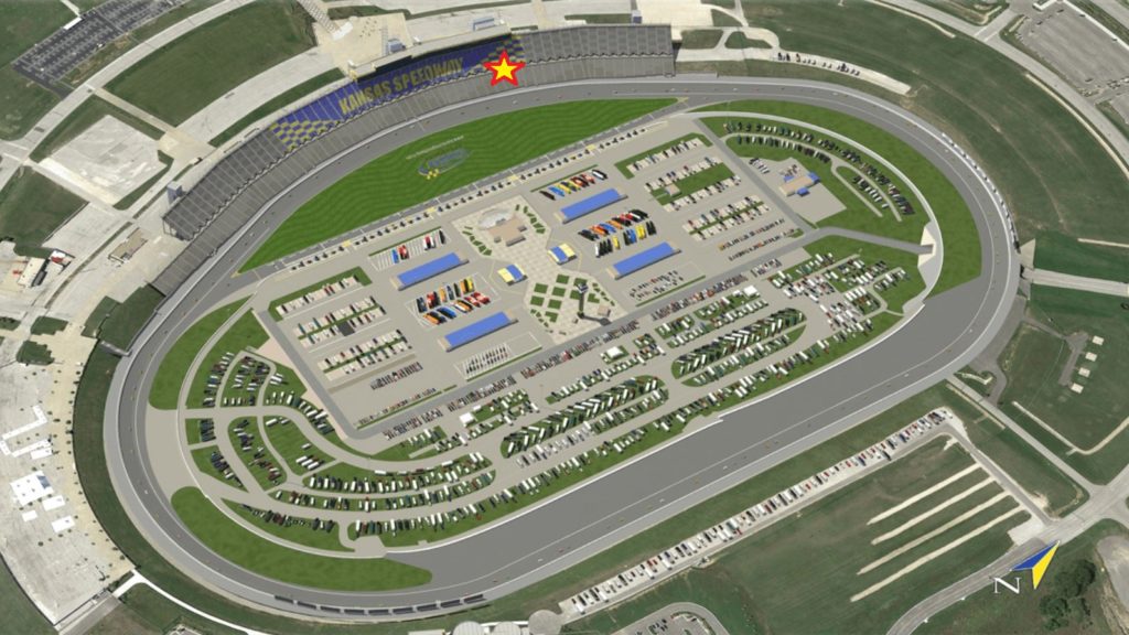 Kansas Speedway NASCAR Seating Chart