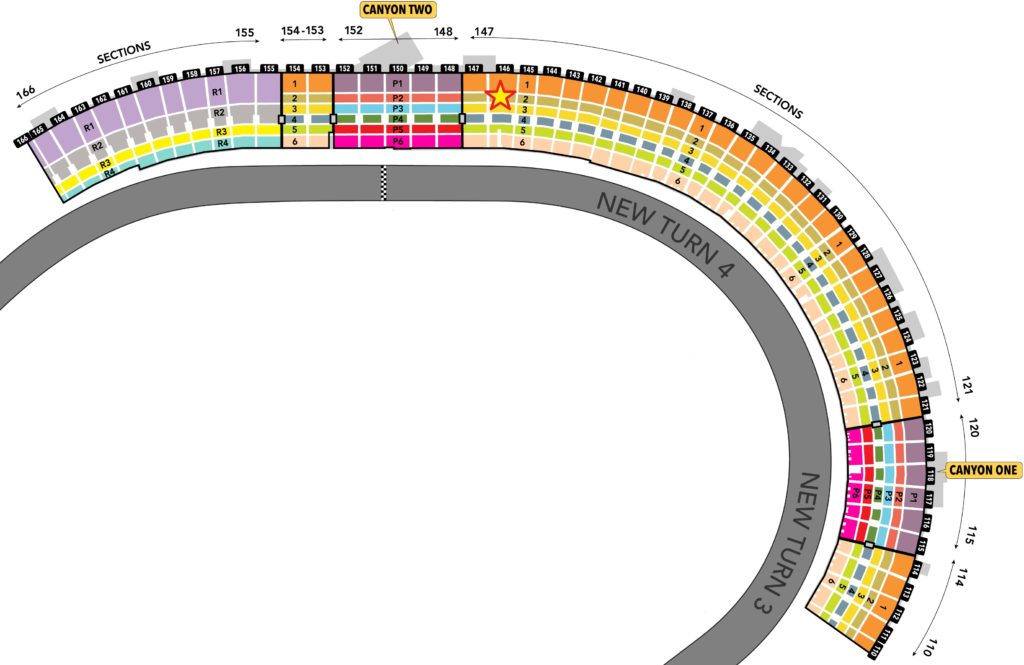 Charlotte Motor Speedway 3d Seating Chart