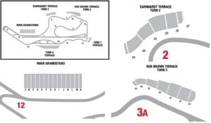 Sonoma NASCAR Seating Chart