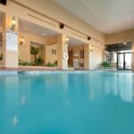 Guests unwind at the Embassy Suites Greensboro Airport pool.
