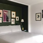 Modern king guestroom at Park MGM, featured in our Las Vegas NASCAR Ticket Packages.