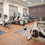 Fitness center at Embassy Suites Birmingham Hoover available to guests booking Talladega NASCAR Packages and Talladega NASCAR Ticket Packages